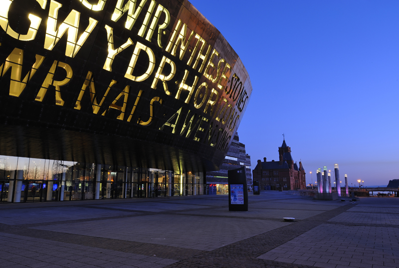 Cardiff Bay Evening - Chris Ribbon