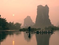 Cormorant Fisherman - Peter Noble