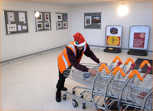 MCC exhibition at Sainsbury's, Maidenhead
