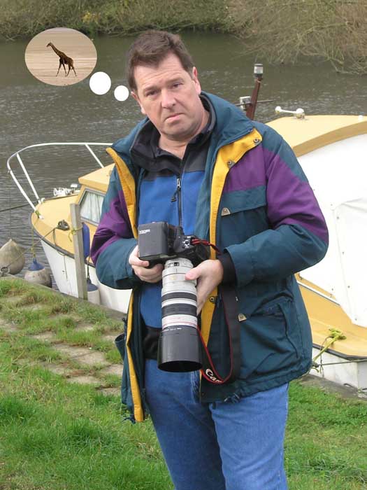 Steve Mundy enjoying the conditions