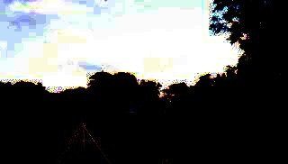 There was no detail in the sky