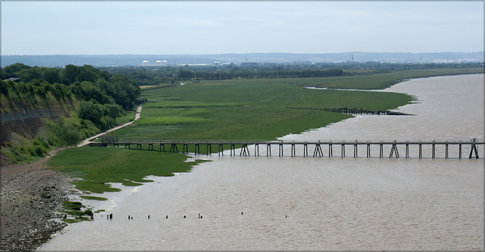 Abandoned jetties, Aust, South Gloucestershire