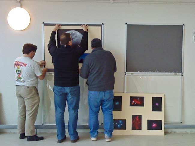 Astronomers at work