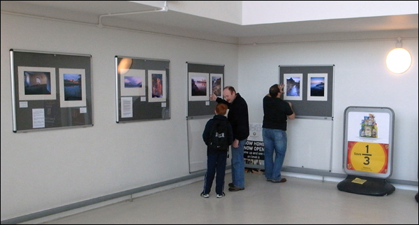 Paul Franklin exbitition at Sainsburys