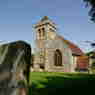 HughendenChurchWithGrave.JPG